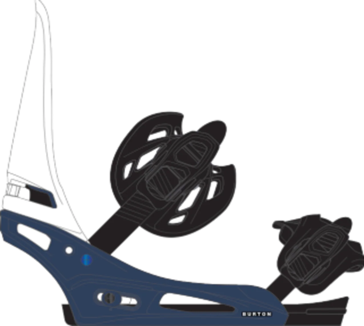 Burton Cartel X Snowboard Bindings 2026 - Image 5