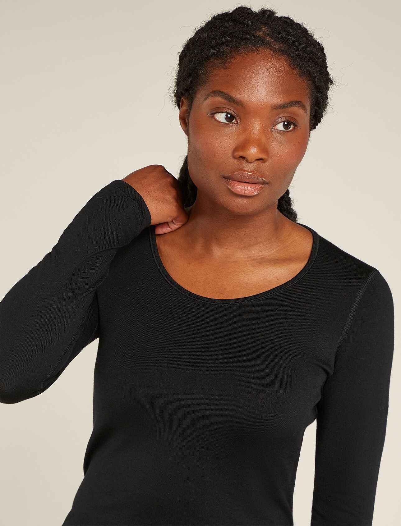 Icebreaker 260 TechTop Scoop Womens Long Sleeve - Image 2