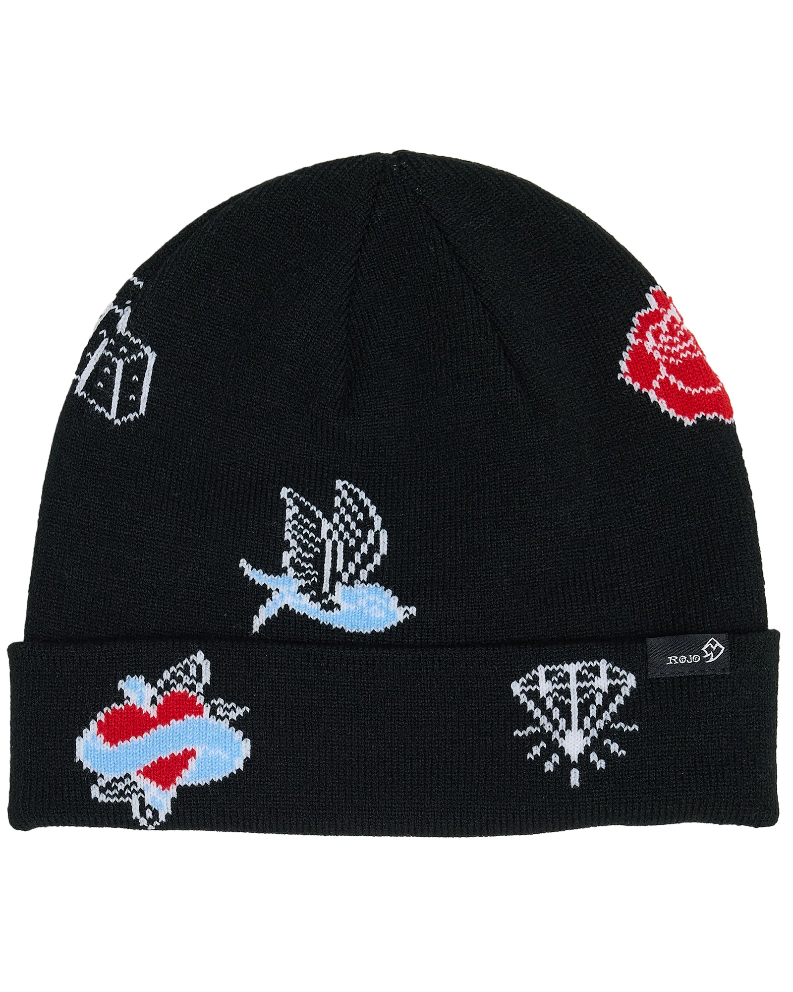 Rojo Blue Bird Dayz Beanie