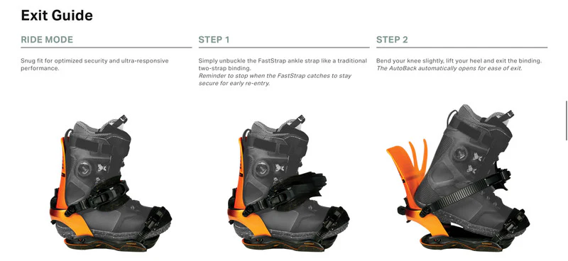 Rome Katana FASE Snowboard Binding 2026 - Image 4