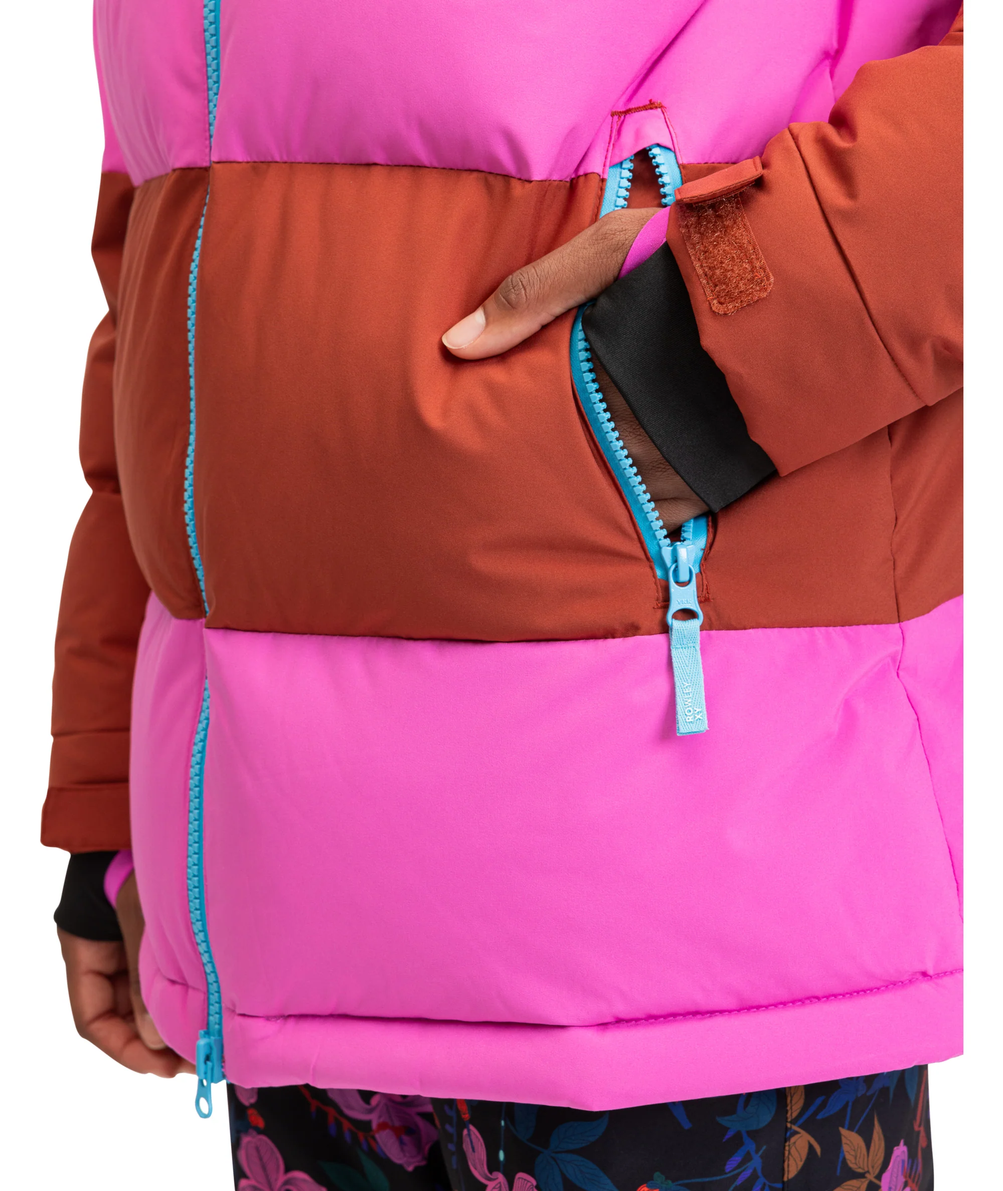 Roxy X Rowley Block Puffer Womens Jacket - Image 13