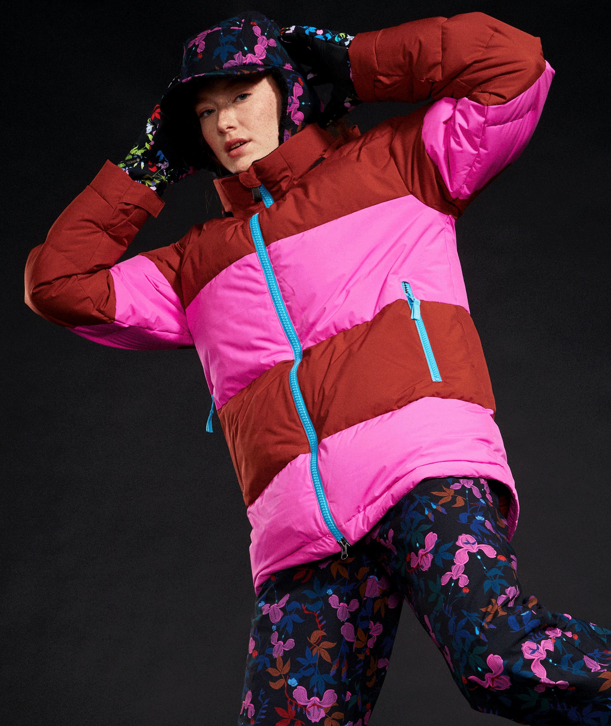 Roxy X Rowley Block Puffer Womens Jacket - Image 4